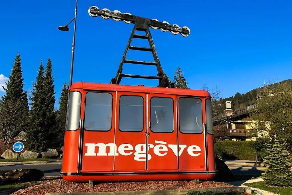 Exceptional View Of Village And Mountain Megeve