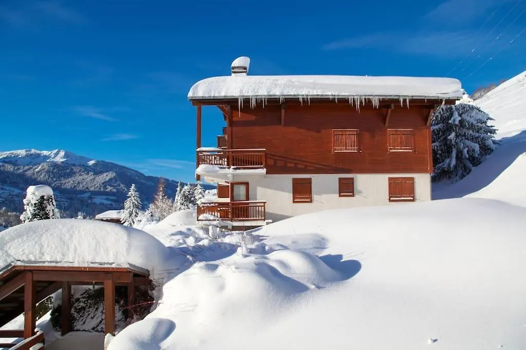 Exceptional View Of Village And Mountain Megeve 0*,