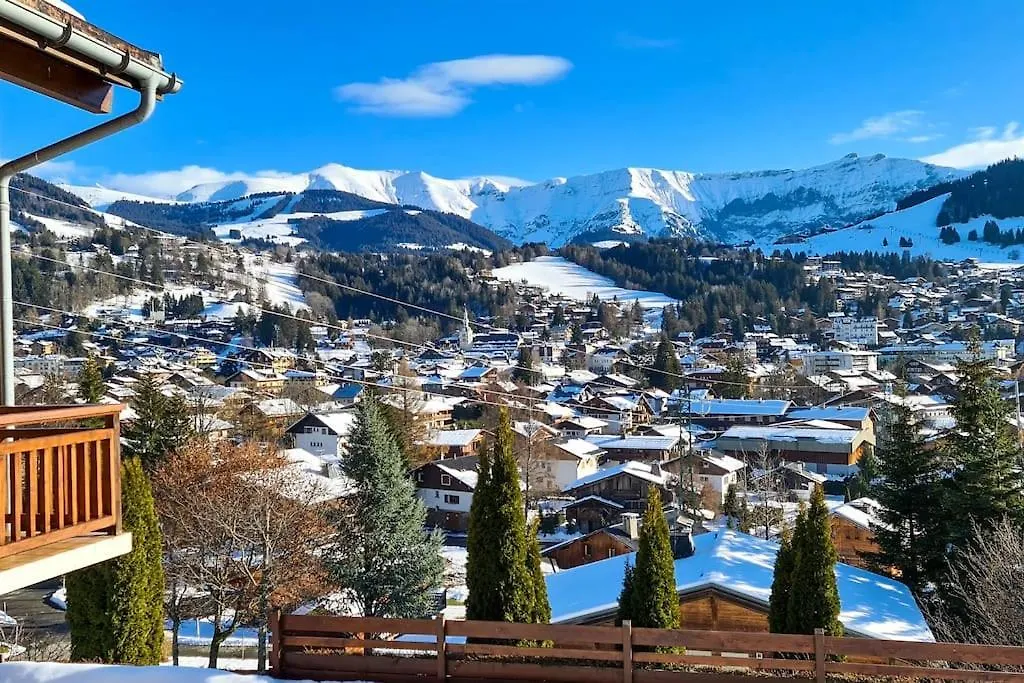 Exceptional View Of Village And Mountain Megeve