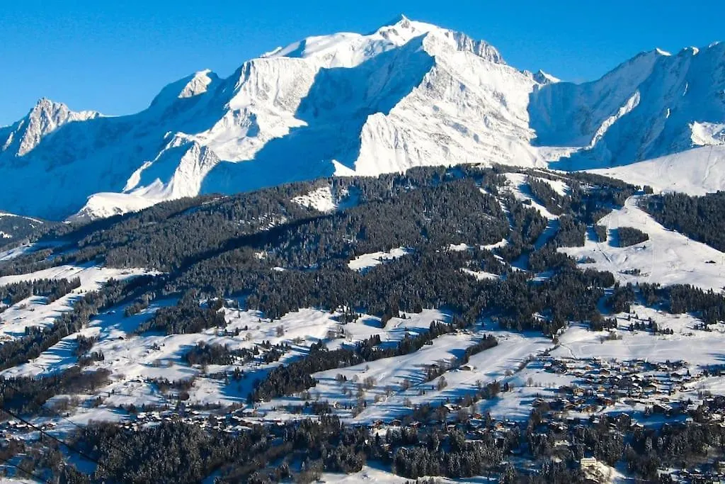 Exceptional View Of Village And Mountain Megeve